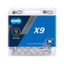 Corrente de Bicicleta KMC X9 Padrão Shimano/Sram 9 vel