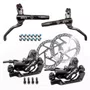 Freio Disco Hidráulico 4X Piston D+T  C/ Rotor box