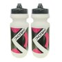 Kit Garrafa de Ciclismo Dvorak Rosa 500ml 2 unidades