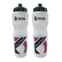 Kit Garrafa de Ciclismo Dvorak Rosa 900ml 2 Unidades