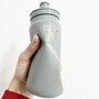 Garrafa de Ciclismo Elite Fly Tex Cinza 550ml 2 Unidades