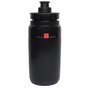 Garrafa de Ciclismo Elite Fly Tex Preto 550ml 2 Unidades
