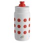 Garrafa de Ciclismo Elite Fly Tour de France Bolinhas Vermelhas 550ml