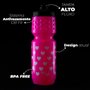 Garrafa de Ciclismo Hupi Pullo MY Heart Rosa 750ml