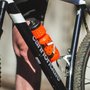 Garrafa de Ciclismo Hupi Pullo Nuoli Laranja 750ml