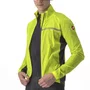 Jaqueta de Ciclismo Corta Vento Castelli Squadra Stretch Amarelo