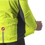 Jaqueta de Ciclismo Corta Vento Castelli Squadra Stretch Amarelo
