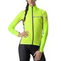 Jaqueta de Ciclismo Corta Vento Castelli Squadra Stretch Feminina Amarela