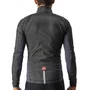 Jaqueta de Ciclismo Corta Vento Castelli Squadra Stretch Preto