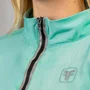 Jaqueta de Ciclismo Corta Vento Free Force Classic Feminina Azul