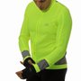 Jaqueta de Ciclismo Corta Vento Marcio May Reflex Amarela