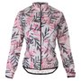 Jaqueta de Ciclismo Corta Vento SportXtreme Active Feminina Rosa e Preta