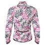 Jaqueta de Ciclismo Corta Vento SportXtreme Active Feminina Rosa e Preta