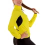 Jaqueta de Ciclismo Corta Vento SportXtreme Comfort Feminino Amarela