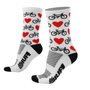 Kit 2 Pares de Meias Hupi Love Bike