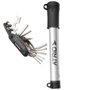 Kit Atrio Bomba Mini BI228 Alumínio 100 PSI + Canivete Mini 15 Funções