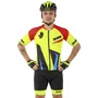 Kit Ciclismo Camisa IMS Elite Amarela + Bermuda IMS Comfort Preta