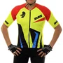 Kit Ciclismo Camisa IMS Elite Amarela + Bermuda IMS Comfort Preta