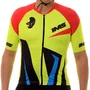 Kit Ciclismo Camisa IMS Elite Amarela + Bermuda IMS Comfort Preta