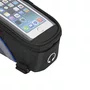Kit Bolsa Selim de Bicicleta Atrio + Bolsa de Quadro de Bicicleta Rontek para Celular