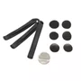 Kit Bomba Atrio Alumínio 140 PSI + 6 Remendos + 3 Espátulas + Cadeado
