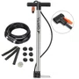 Kit Bomba Atrio Alumínio 140 PSI + 6 Remendos + 3 Espátulas + Cadeado