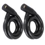 Kit Cadeados para Bicicleta Atrio 8x1000mm com Chave 2 Unidades