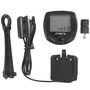Kit Iluminação Farol Leão 300 Lúmens + Sinalizador Traseiro + Ciclocomputador Atrio 16 Funções