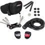 Kit de Ciclismo Atrio Sport com Bolsa de Selim e Cadeado