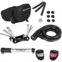 Kit Bomba Atrio Performance + Bolsa de Selim + Sinalizadores + Canivete + Remendo + Cadeado