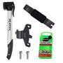 Kit de Ciclismo Rontek Bomba Mini BBP-003 + Remendo + Espátula