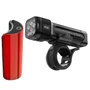 Kit Farol de Bicicleta Knog Blinder USB 1300 Lúmens + Sinalizador Traseiro Cobber 270 Lúmens