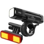 Kit Farol de Bicicleta Knog Blinder USB 600 Lúmens + Sinalizador Blinder Link 100 Lúmens