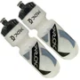 Kit Garrafa de Ciclismo Dvorak Cinza 700ml 2 unidades