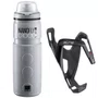Kit Garrafa de Ciclismo Elite Nano Fly Térmica 500ml + Suporte Elite Vico Carbon