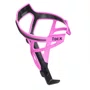 Kit Garrafa de Ciclismo Hupi Pullo Bike 600ml + Suporte Tacx Deva Carbon Rosa