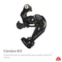 Kit Alavanca e Câmbio GTA RX 12 vel