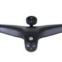 Guidão de Bicicleta Bike Prime Carbon MTB 80/760mm + Suporte Integrado para Ciclocomputador