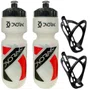 Kit Hidratação 2 Suportes de Garrafas Dvorak + 2 Garrafas Dvorak 700ml