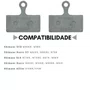 Kit Pastilha Freio de Bicicleta Shimano Deore G05S-RX 2 Unidades