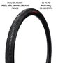 Kit Pneu de Bicicleta Arisun Metro Cruiser 700x32 Gravel Urbano 2 unidades