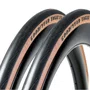 Kit Pneu de Bicicleta Goodyear Eagle F1 700x32 Tubeless Bege 2 Unidades