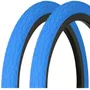 Kit Pneu de Bicicleta Paco GTA Flame 26x2.125 Azul 2 Unidades