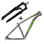 Kit Quadro de Bicicleta GTA Insane 29 + Suspensão de Bicicleta  GTA Sport 353 29 100mm
