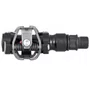 Kit Sapatilha de Ciclismo Spiuk Rocca MTB Preta + Pedal Wellgo Padrão Shimano