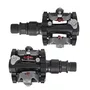 Kit Sapatilha de Ciclismo Spiuk Rocca MTB Preta + Pedal Wellgo Padrão Shimano