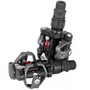 Kit Sapatilha de Ciclismo Spiuk Rocca MTB Preta + Pedal Wellgo Padrão Shimano