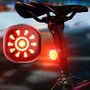 Kit Sinalização Smart Igpsport Farol VS1200 + Sinalizador Igpsport TL30 50 Lúmens