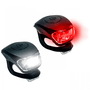 Kit Iluminação de Bicicleta Rontek Diantero e Traseiro Silicone Led Kit Iluminação de Bicicleta Rontek Diantero e Traseiro Silicone Led