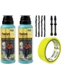Kit Tubeless OKO 250ml 2 Unidades + Fita 30mm + Válvula 55mm + Remendos